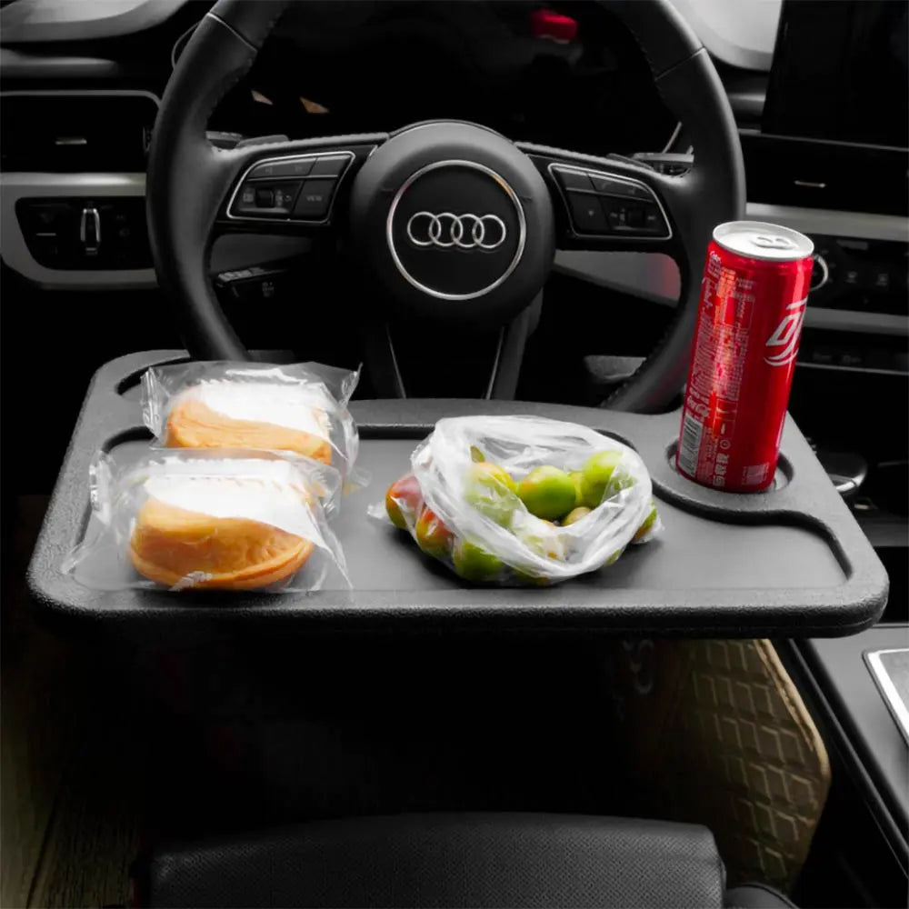 Table de Volant de Voiture Multifonction Noir