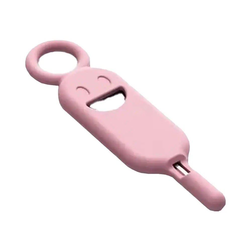Porte-Clés de Rangement SIM & SD avec Extracteur Rose
