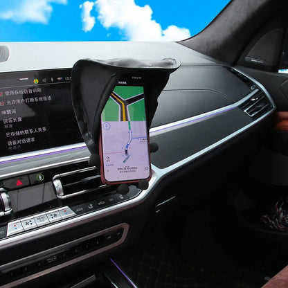 Pare-Soleil pour Smartphone Noir