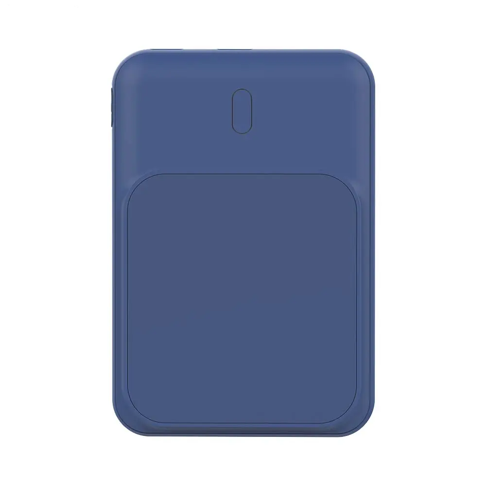 Batterie Externe Power Bank Sans Fil Magnétique T'nb MagSafe 5000mAh 15W PBUMAG5LEM Bleu