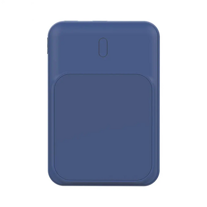 Batterie Externe Power Bank Sans Fil Magnétique T'nb MagSafe 5000mAh 15W PBUMAG5LEM Bleu