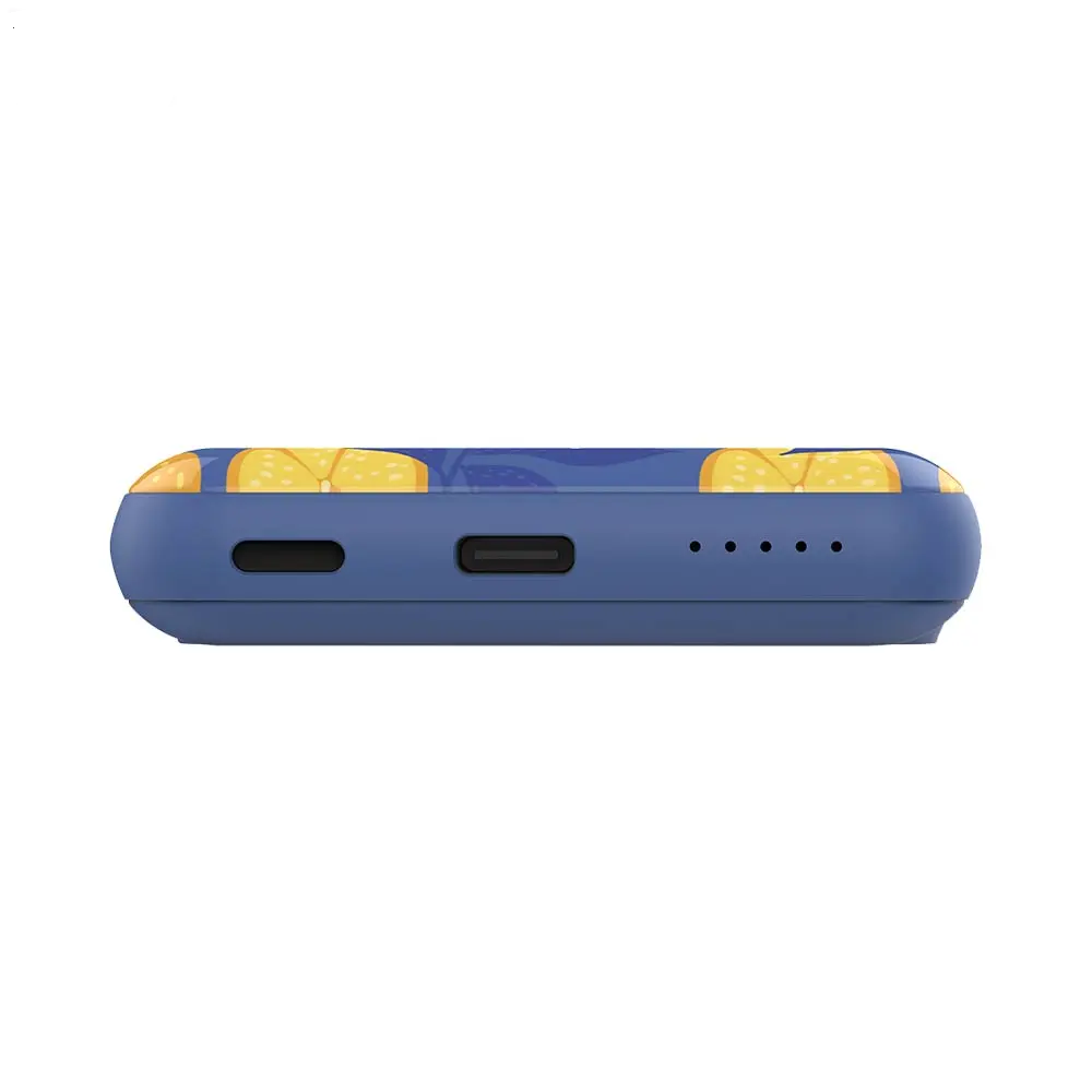 Batterie Externe Power Bank Sans Fil Magnétique T'nb MagSafe 5000mAh 15W PBUMAG5LEM Bleu