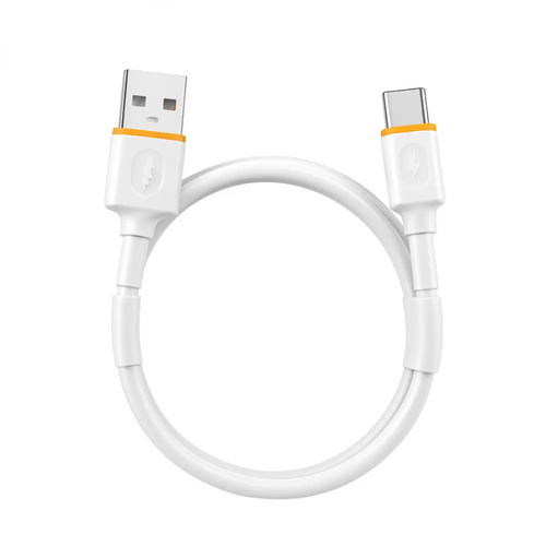 Câble Data USB vers USB-C d-power F6005 (1m) Blanc