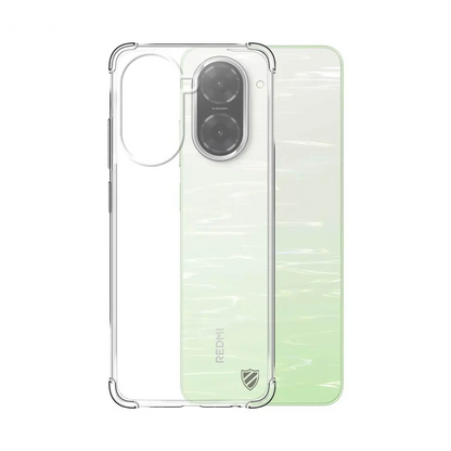 Coque Silicone Renforcée PROTECT pour Xiaomi Redmi A5 4G/Poco C71 (171mm) Transparent