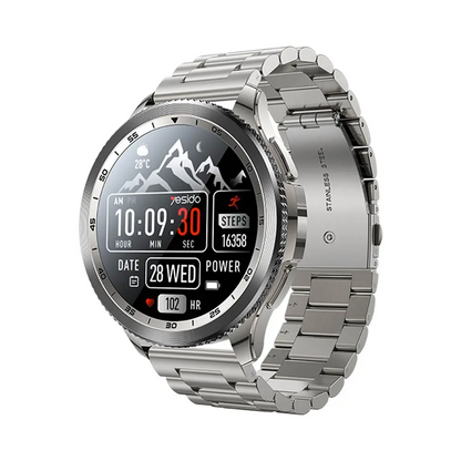 Montre Connectée Yesido IO34 Écran Amoled Argent