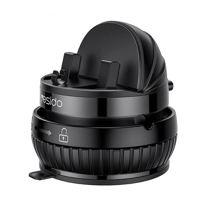 Support pour Smartphone Yesido C272 Rotation 360° (avec Fixation Ventouse) Noir