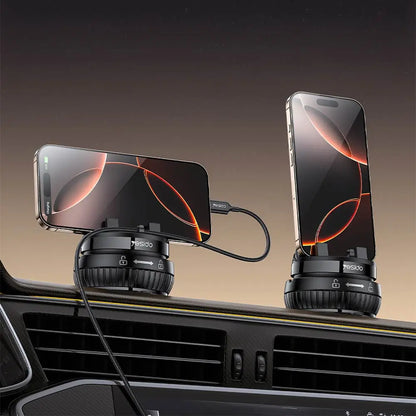 Support pour Smartphone Yesido C272 Rotation 360° (avec Fixation Ventouse) Noir