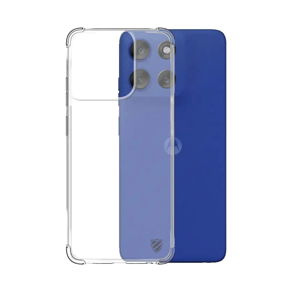 Coque Silicone Renforcée PROTECT pour Motorola Moto G56 5G Transparent
