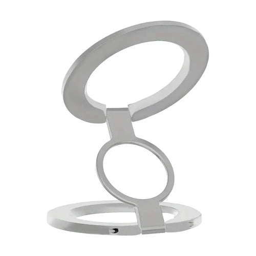 Support Smartphone Magnétique Magsafe Rotatif et Pliable Blanc