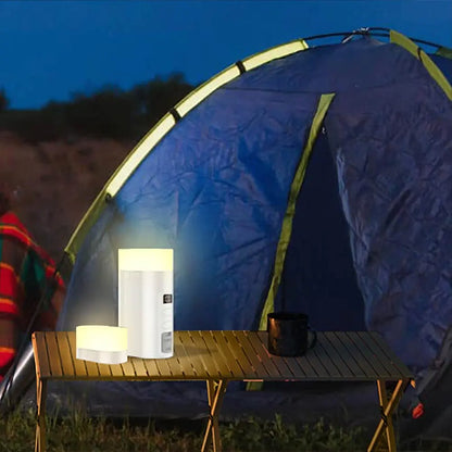 Lampe avec Batterie Externe Détachable Noir