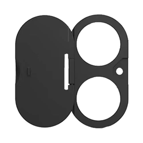 Protection Lentille avec Cache Protecteur de Caméra Apple iPhone 16/iPhone 16 Plus Noir