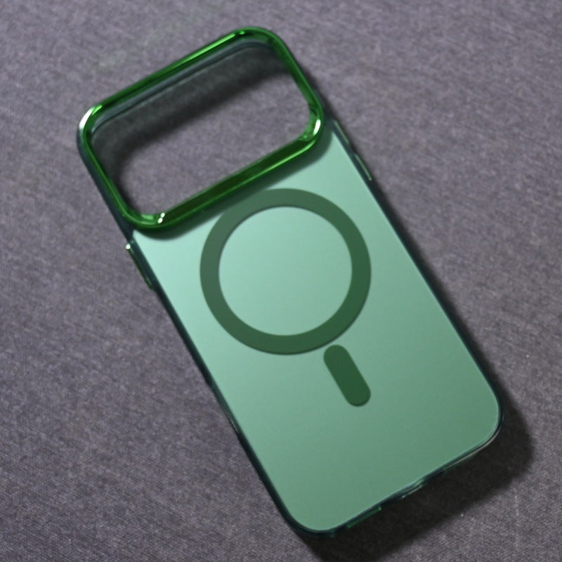 Coque de téléphone portable électroplaquée anti-empreintes, portable