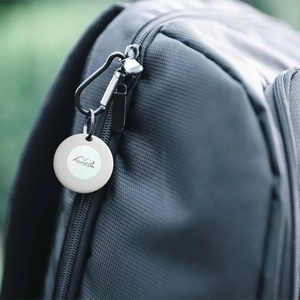 Traceur GPS MILI Life Tag iOS Apple Find My Blanc