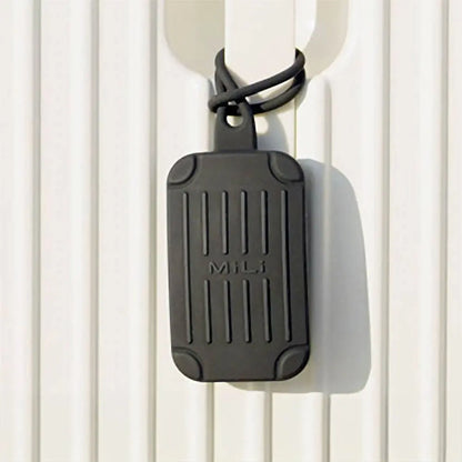 Traceur GPS MILI Luggage Tag Étiquette Bagage avec MiTag Intégrée iOS Apple Find My Blanc