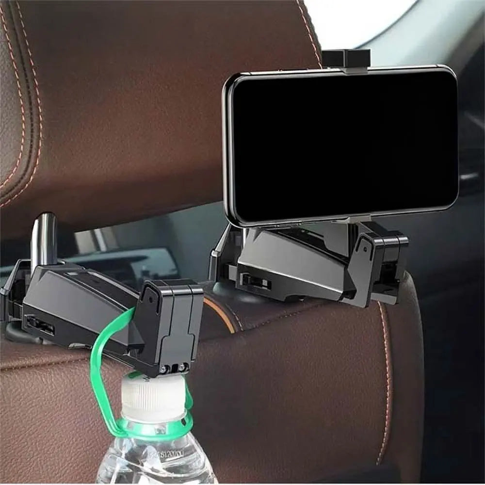 Support Smartphone et Tablette pour Appui-Tête Baseus SUHZ-A01 Noir
