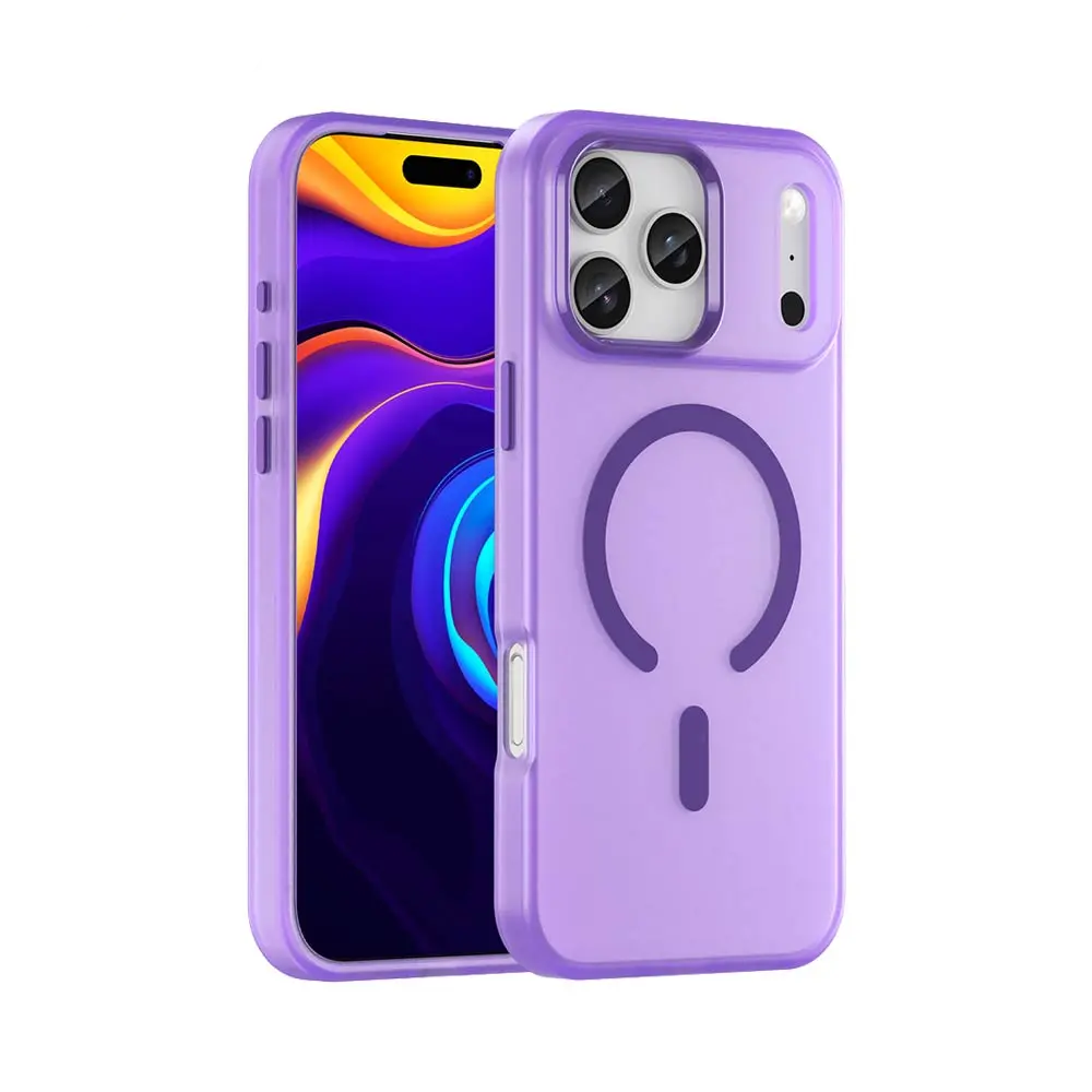Coque de Protection MF-006 MagSafe PROTECT pour Apple iPhone 17 Pro Violet Foncé