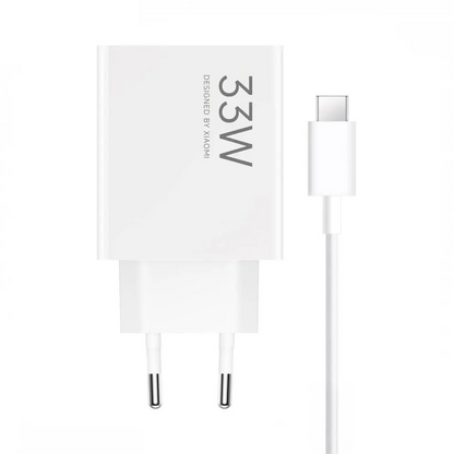 Chargeur Secteur USB Xiaomi BHR9956EU avec Câble USB-C 33W Blanc