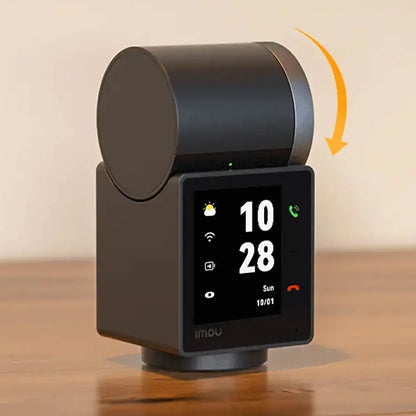 Caméra de Surveillance IA Intérieure Imou Rex VT 5MP 3K IPC-S2VP-5M0WR avec Bouton d'Appel Noir