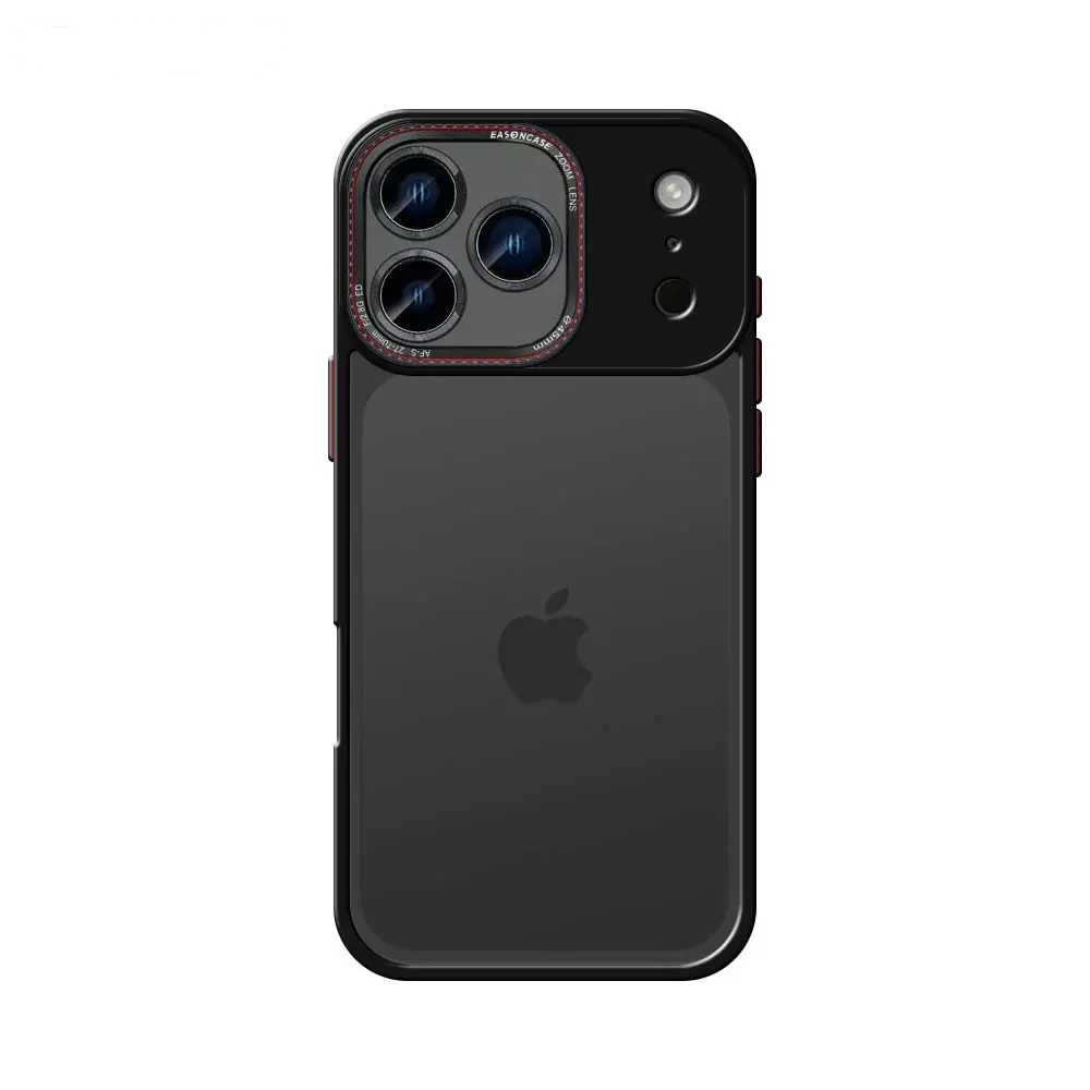 Coque de Protection Canon Lens JMGOKIT pour Apple iPhone 17 Pro Max Noir