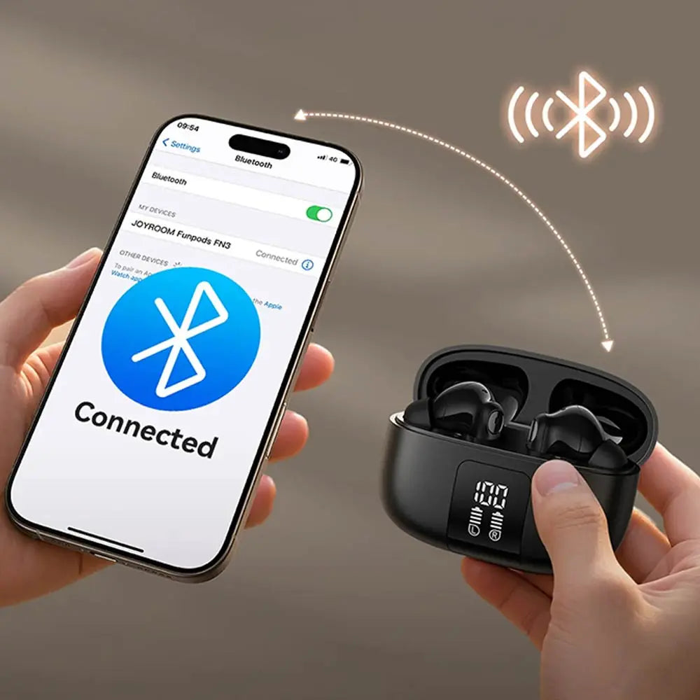 Écouteurs Bluetooth JOYROOM JR-FN3 Noir