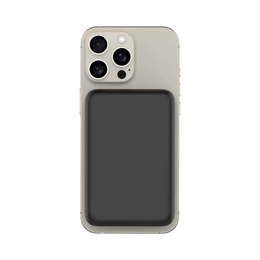 Batterie Externe Power Bank Sans Fil Magnétique MagSafe CONNECT MC-BEM10N01 10000mAh 15W Noir