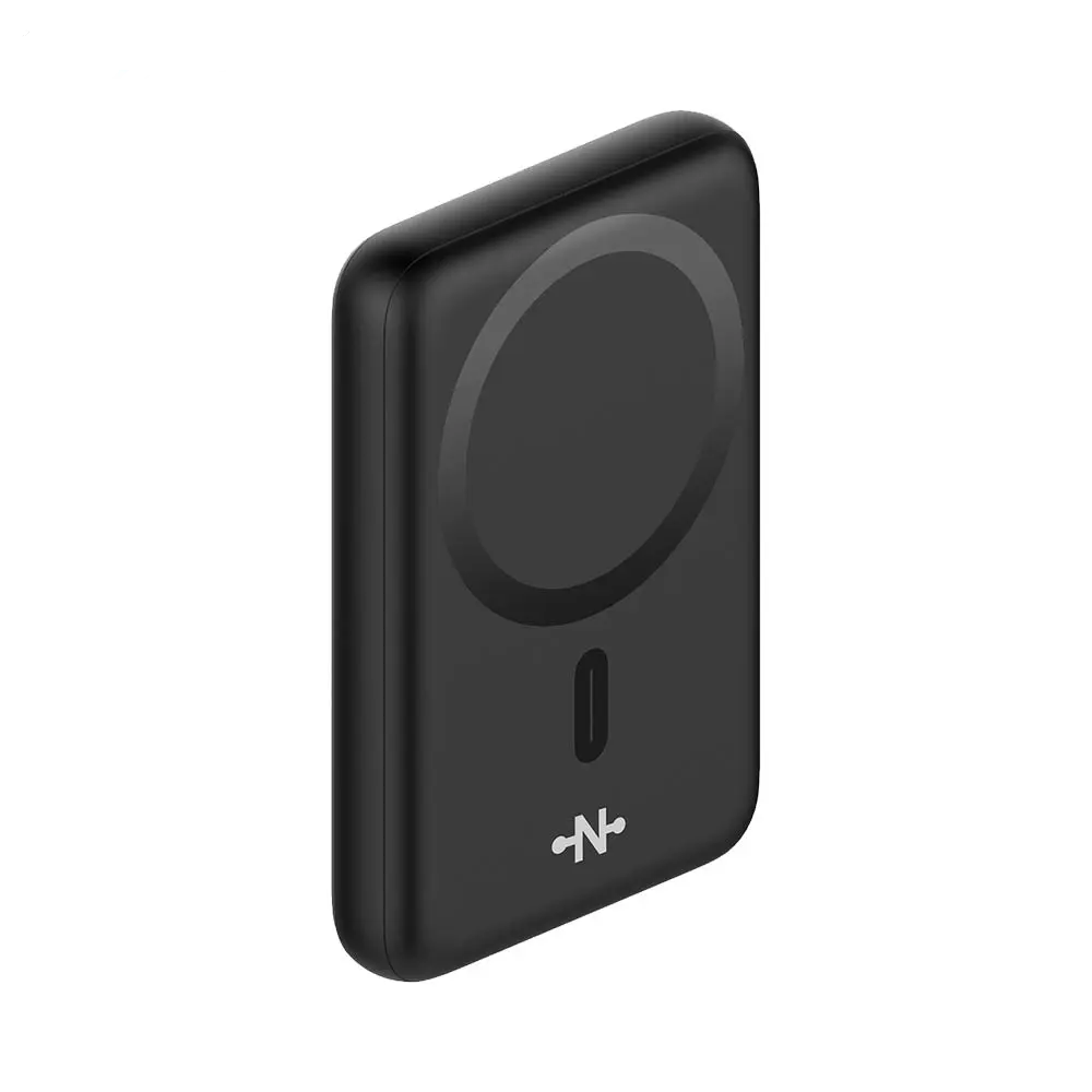 Batterie Externe Power Bank Sans Fil Magnétique MagSafe CONNECT MC-BEM10N01 10000mAh 15W Noir