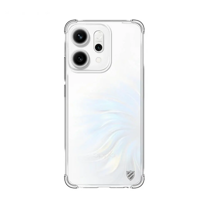Coque Silicone Renforcée PROTECT pour OPPO Reno14 5G Transparent