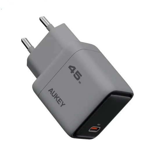 Chargeur Secteur GaN AUKEY PA-C2 USB-C 45W Gris