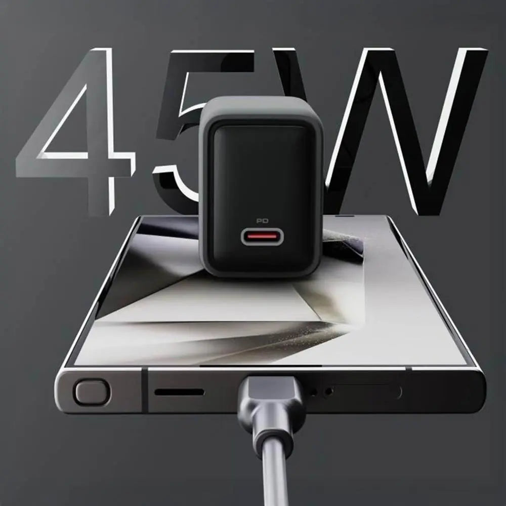Chargeur Secteur GaN AUKEY PA-C2 USB-C 45W Gris