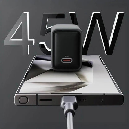 Chargeur Secteur GaN AUKEY PA-C2 USB-C 45W Gris