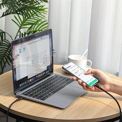 Câble Data USB-C vers USB-C AUKEY CB-KCC102 1.8m 100W Noir