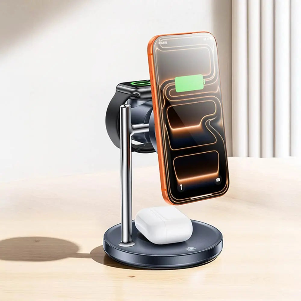 Station de Charge sans Fil Yesido DS40 Qi2 32.5W 3 en 1