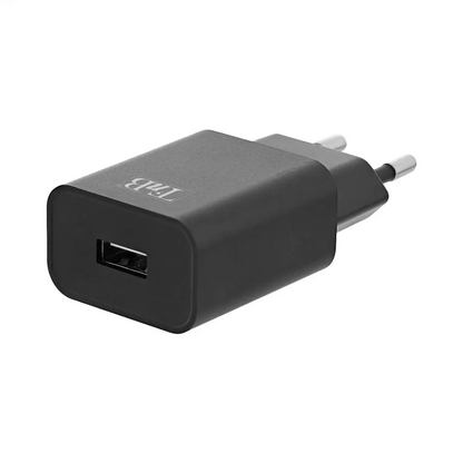 Chargeur Secteur USB T'nb CHUSB24BK 12W Noir