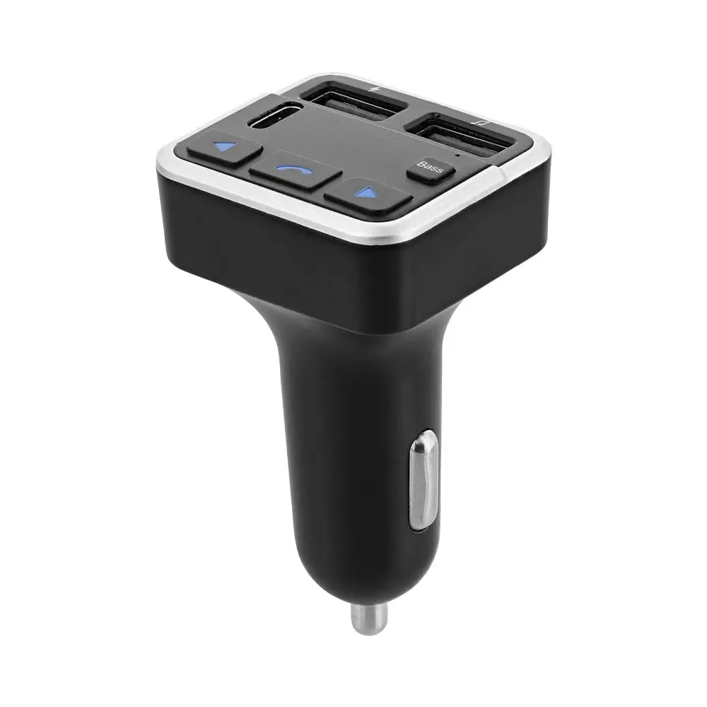 Transmetteur FM Bluetooth & Chargeur Voiture T'nb FMCT07V2 Noir