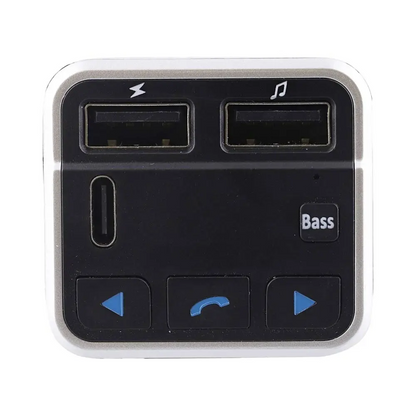 Transmetteur FM Bluetooth & Chargeur Voiture T'nb FMCT07V2 Noir