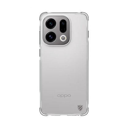 Coque Silicone Renforcée PROTECT pour OPPO Find X9 Transparent