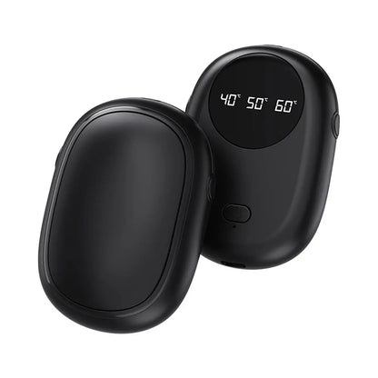 Chauffe Mains Rechargeable Magnétique Noir