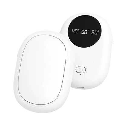Chauffe Mains Rechargeable Magnétique Blanc