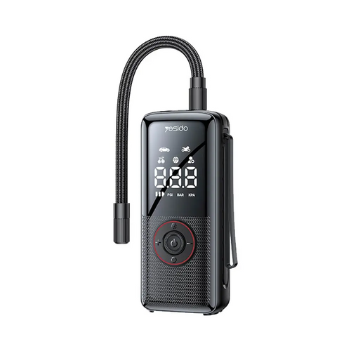 Mini Pompe Électrique Yesido VC17 5000mAh Noir