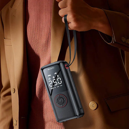 Mini Pompe Électrique Yesido VC17 5000mAh Noir