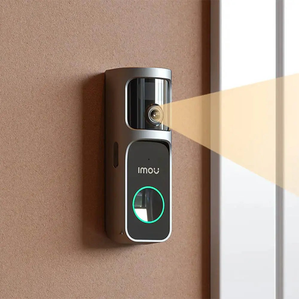 Sonnette Vidéo sans Fil IA Imou Doorbell 3 Kit avec Batterie 5000mAh et Répéteur Wi-Fi
