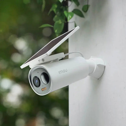 Caméra de Surveillance IA sans Fil Extérieure Imou Cell 3C All In One 3MP 2K Wi-Fi avec Batterie 5000mAh et Panneau Solaire IPC-K9DCP-3T0WE-V2-imou Blanc