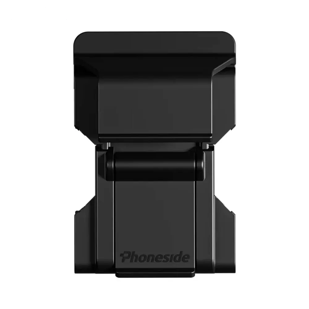 Support pour Smartphone pour Ordinateur Phoneside One avec Crochet Noir