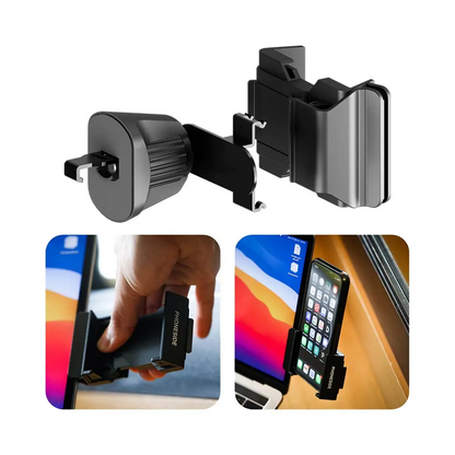 Support Smartphone pour Voiture & Ordinateur Phoneside Kit Carclip