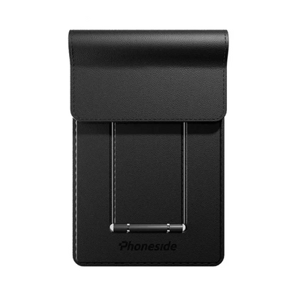 Support pour Smartphone Phoneside Note pour Carnet & Cahier Noir