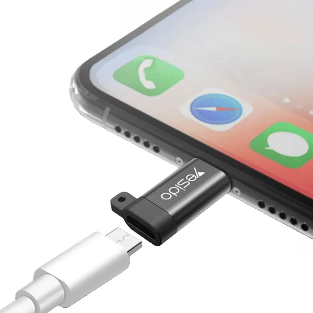 Adaptateur OTG Micro USB Femelle vers Lightning Mâle Yesido GS05