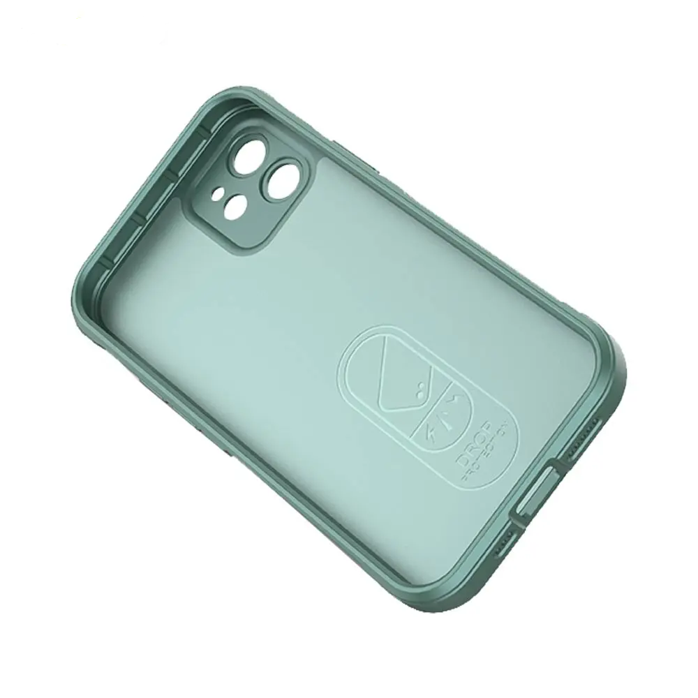 Coque de Protection IX008 PROTECT pour Apple iPhone 12 Vert Foncé