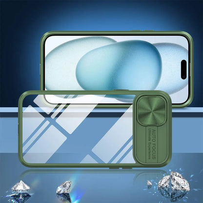 Coque de Protection IE027 PROTECT pour Apple iPhone 15 Vert Foncé