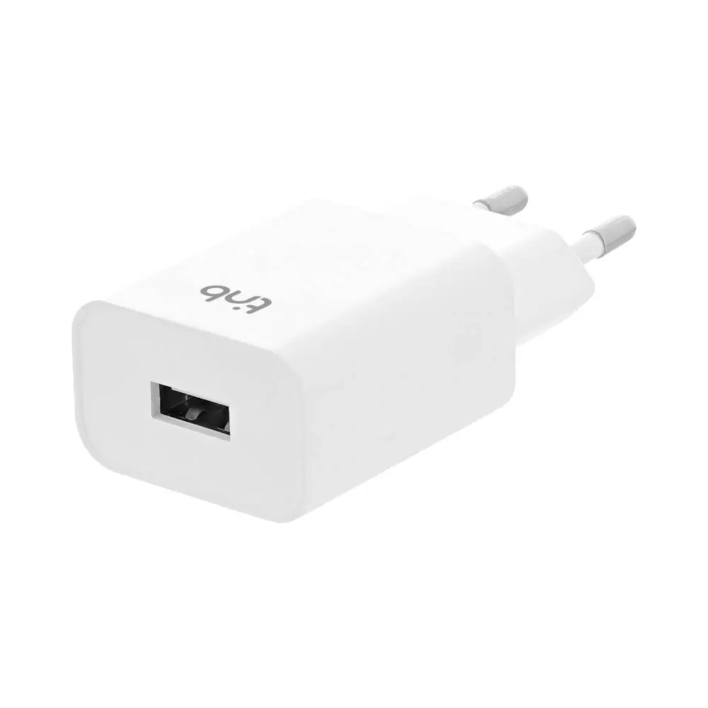 Chargeur Secteur USB T'nb CHUSB24WH 12W Blanc