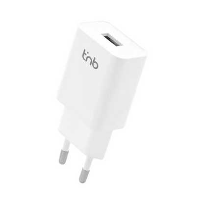 Chargeur Secteur USB T'nb CHUSB24WH 12W Blanc
